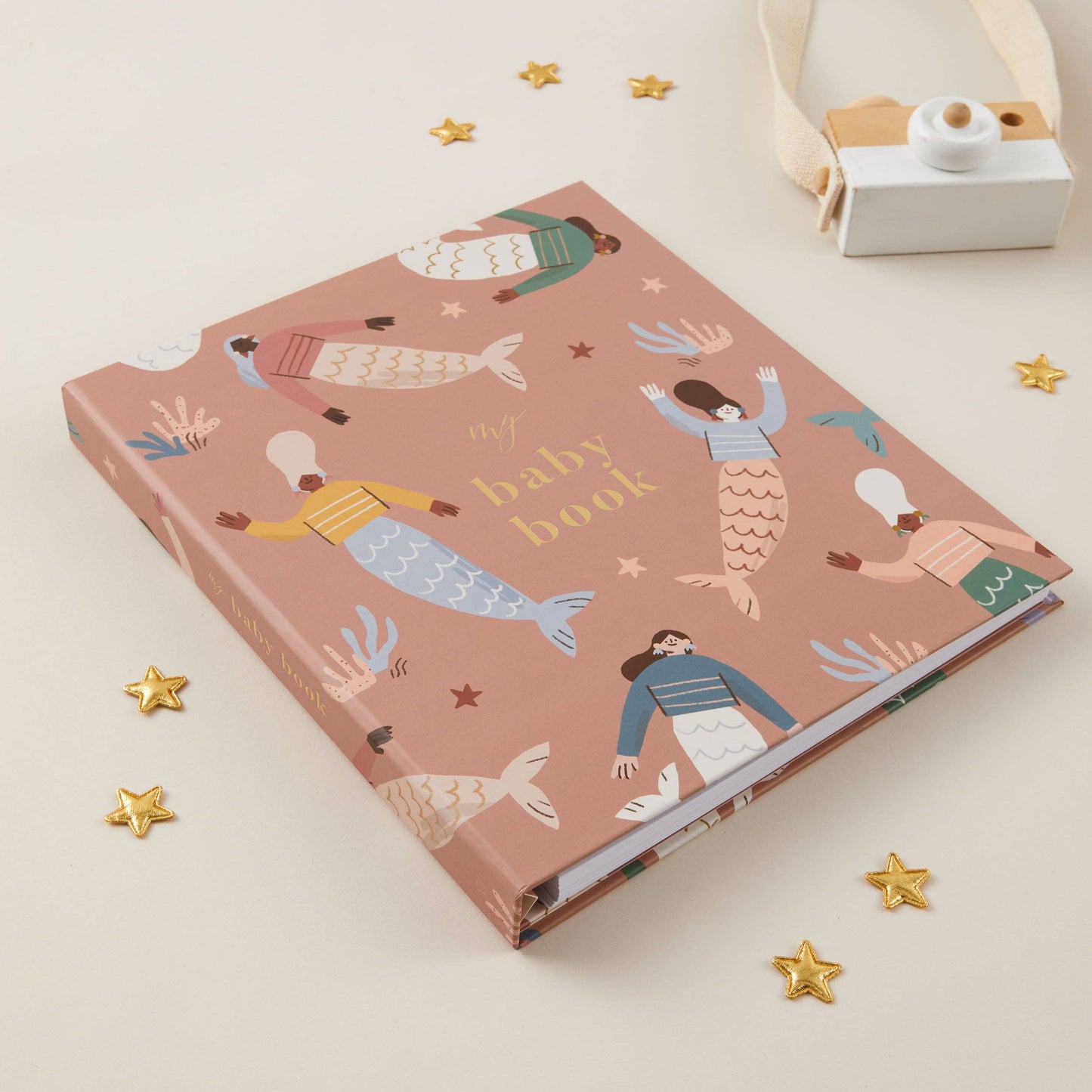 My Baby Book - Mermaids - luxury keepsake memory gift book