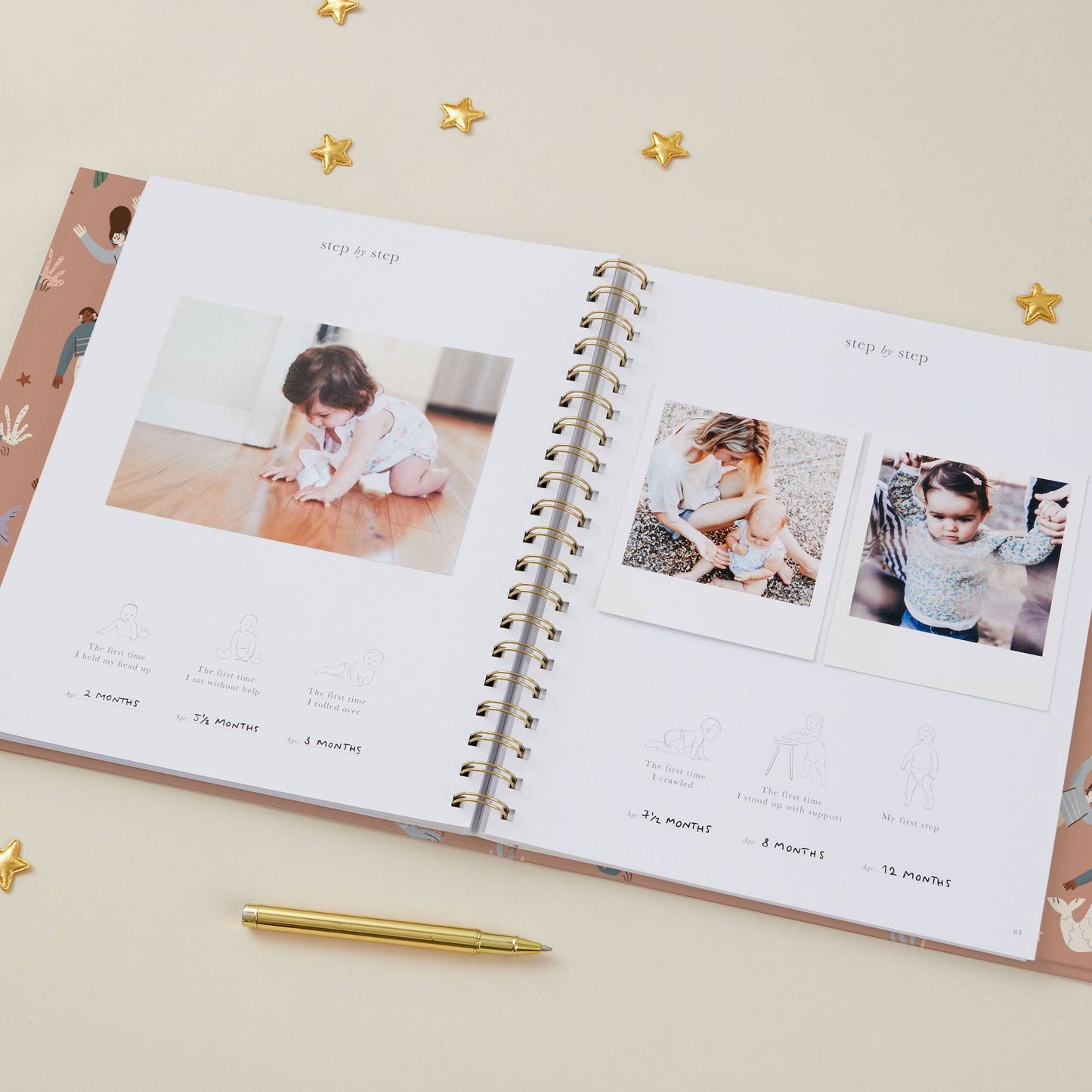 My Baby Book - Mermaids - luxury keepsake memory gift book