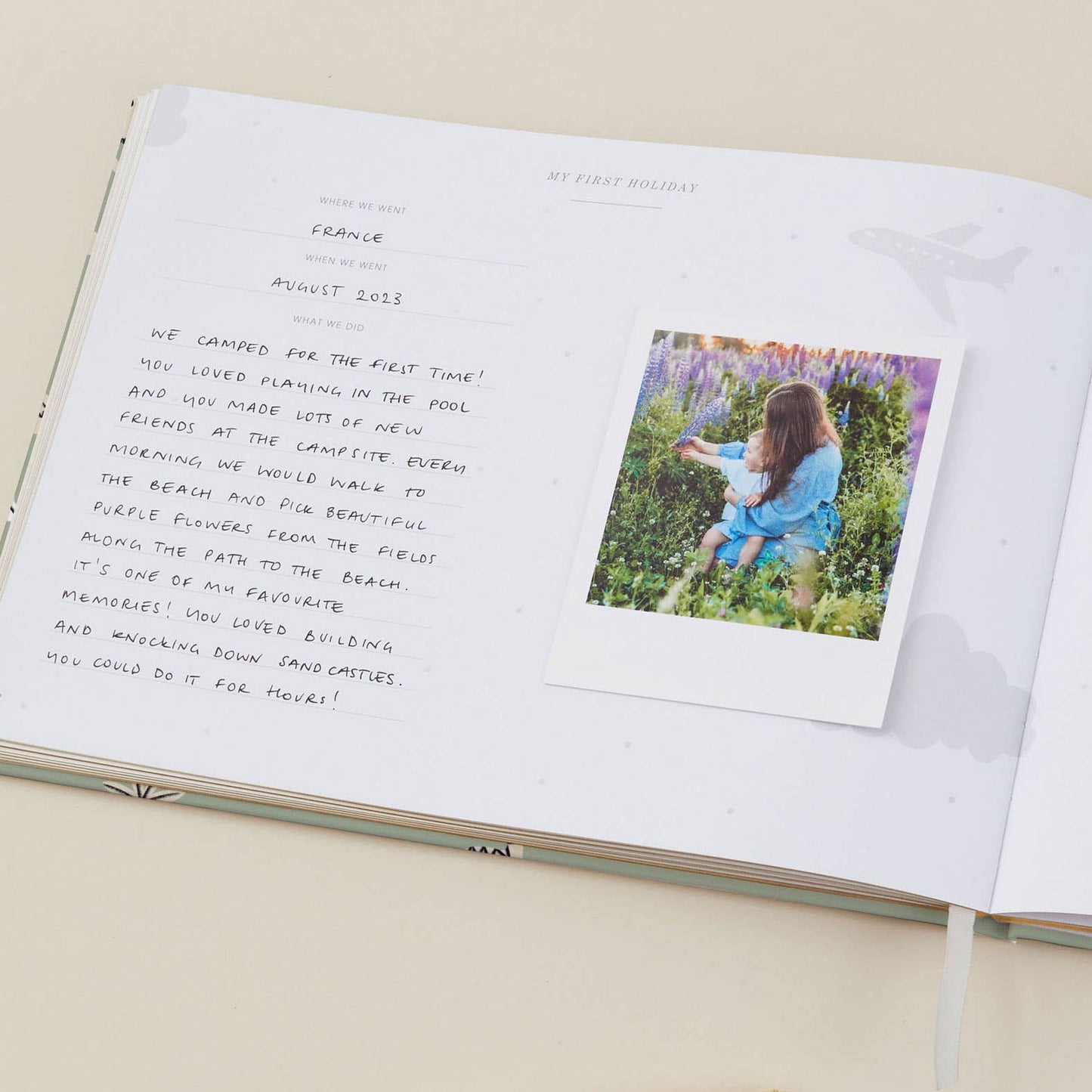 Baby Memory Book - Little One - Dino