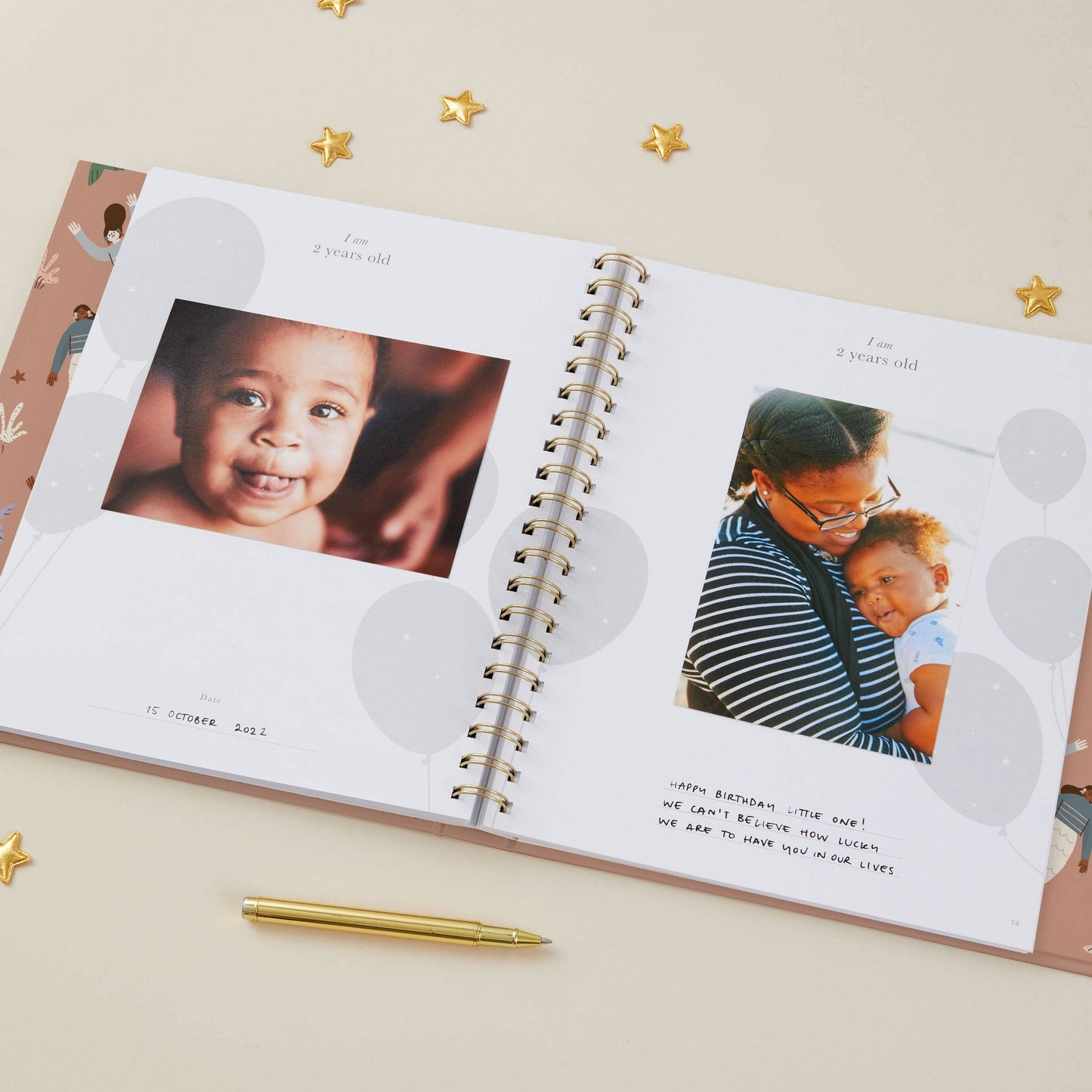 My Baby Book - Mermaids - luxury keepsake memory gift book