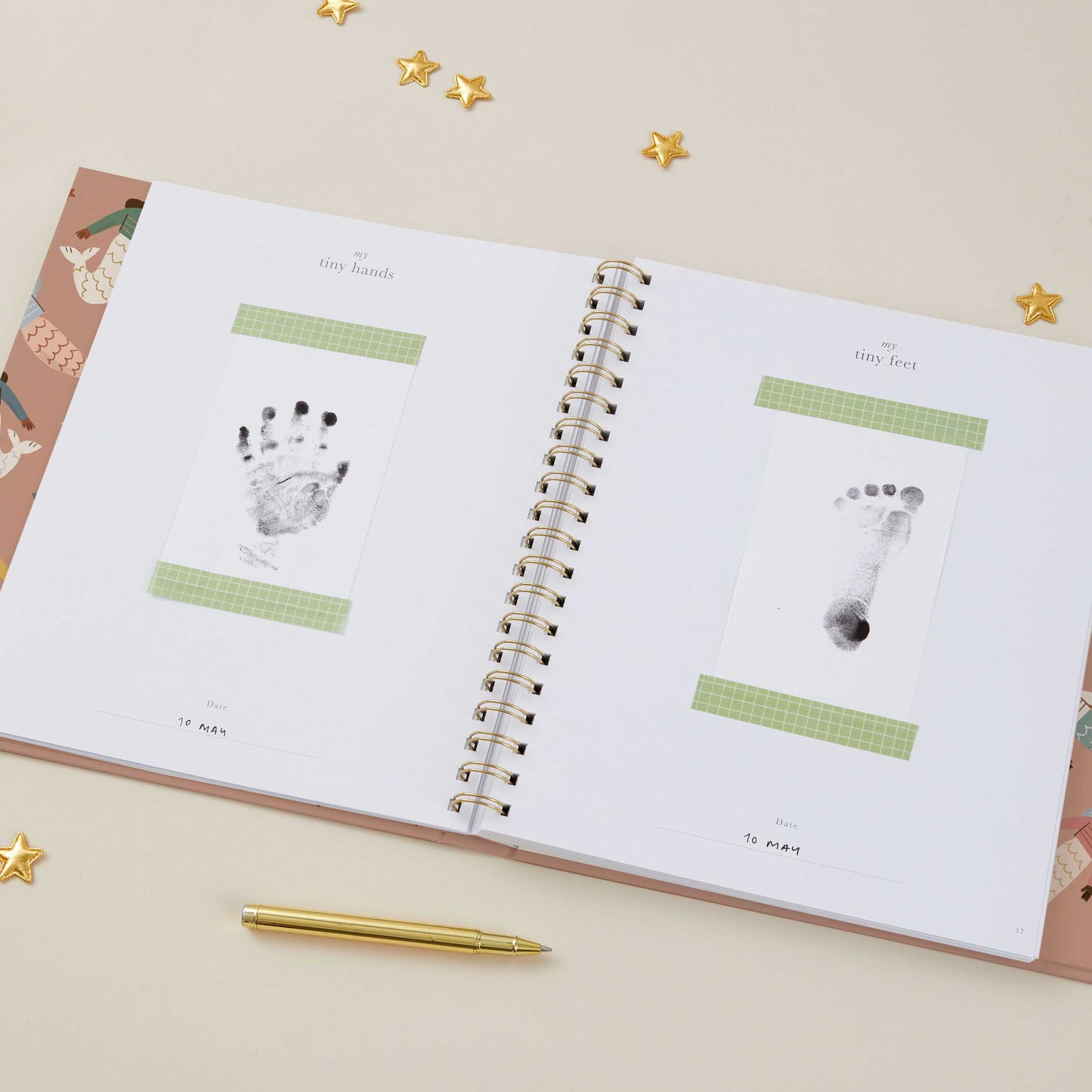 My Baby Book - Mermaids - luxury keepsake memory gift book