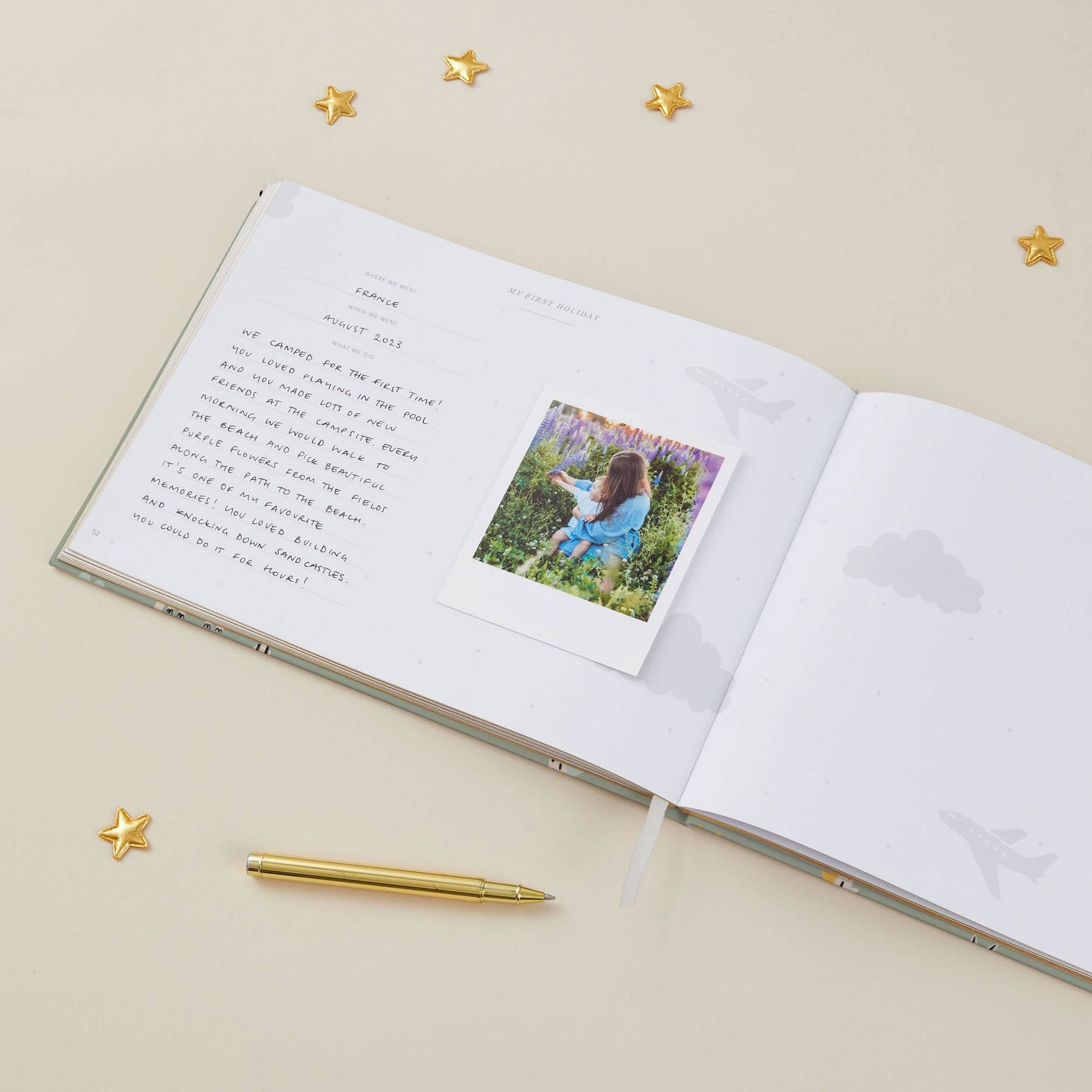 Baby Memory Book - Little One - Dino
