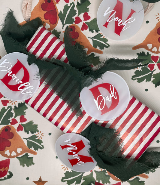 Christmas Baubles / Name Tag